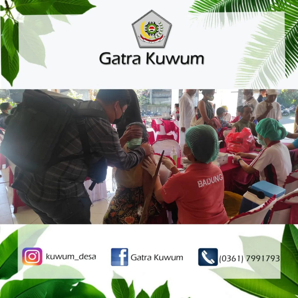 BINDA BERSINERGI DENGAN PUSKESMAS MENGWI 1 DAN DESA KUWUM GELAR PENUNTASAN VAKSINASI COVID-19 TGL. 1-3 SEPTEMBER 2022